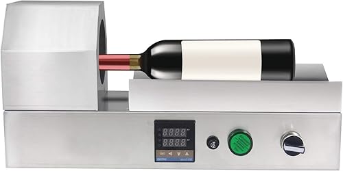 Máquina eléctrica de encogimiento de cápsulas de PVC SS Botella de vino Cápsula Termostática Pantalla digital termostática para cápsulas de PVC de