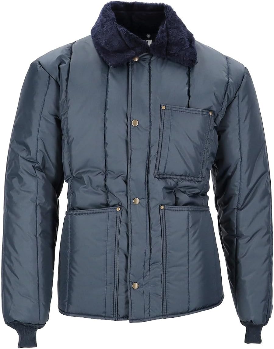 RefrigiWear Freezer Jacket - Water-Repellent & Wind-Tight, Insulated for Cold Storage Work, Comfort Rating to -20°F