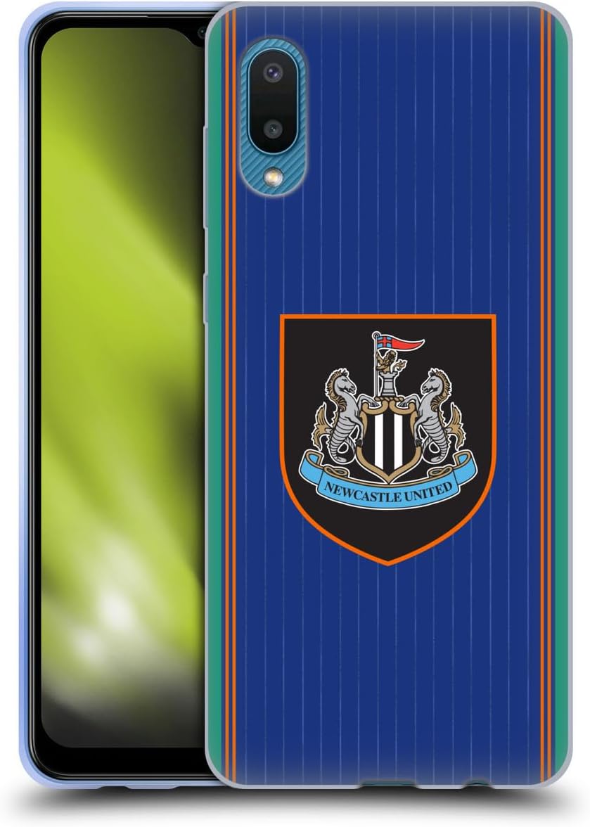 Head Case Designs Officially Licensed Newcastle United Football Club Third 2025/26 Crest Kit Gel Case [Military Grade Protection] Compatible With Samsung Galaxy A02/M02 (2021)