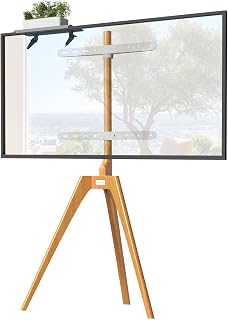 PUTORSEN TV Ständer im Staffelei Design für TV 45-65 Zoll bis zu 40 kg