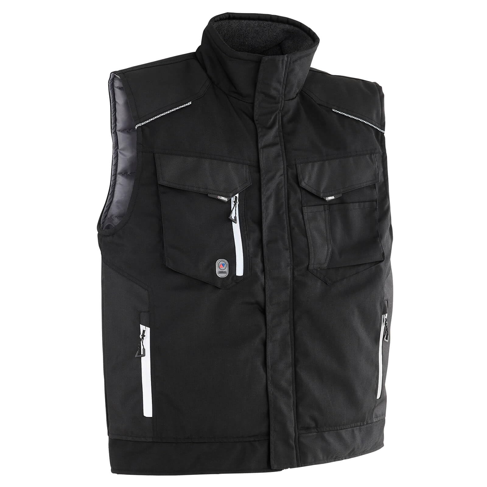TERRAX WORKWEAR Watowana kamizelka robocza z odblaskowymi detalami