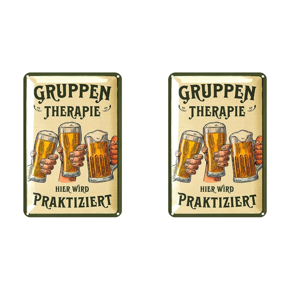 German Beer Team Building Slogans Metal Tin Sign Retro Wall Decor for Home Bar Garage Man Cave 11.81x15.74in