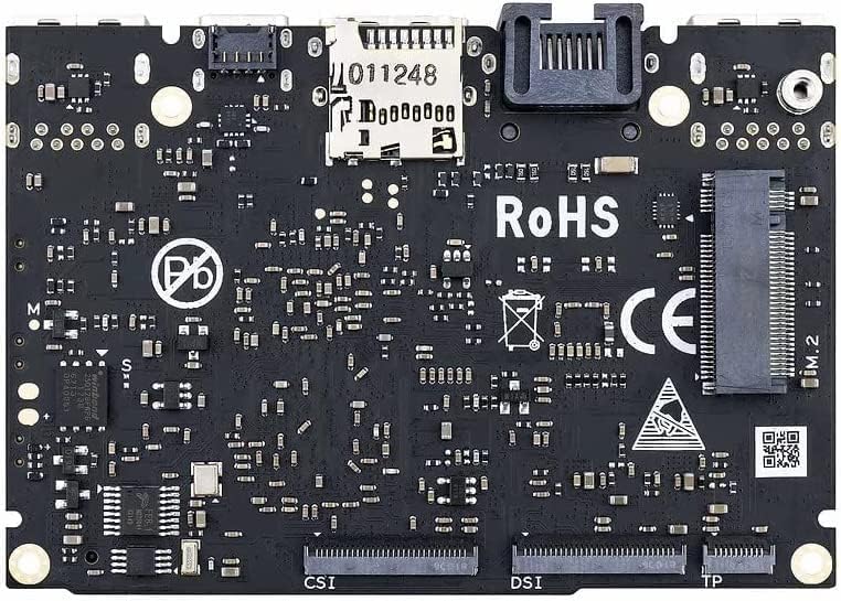 Image of khadas VIM3L Amlogic S905D3 Single Board Computer with 1.2 Tops,16MB SPI Flash,MCU Programmable,4K Playback at 75fps, Gigabit Ethernet with WOL, Bluetooth 5.0, DIY Home Theatre PC(VIM3L)