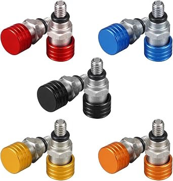 M4x0.7 Fork Air Bleeder Valves Compatible with EXC 300 SX 125 250 XC 350 450 690 Enduro R SMC R 990 Adventure Compatible with BETA Gas Gas