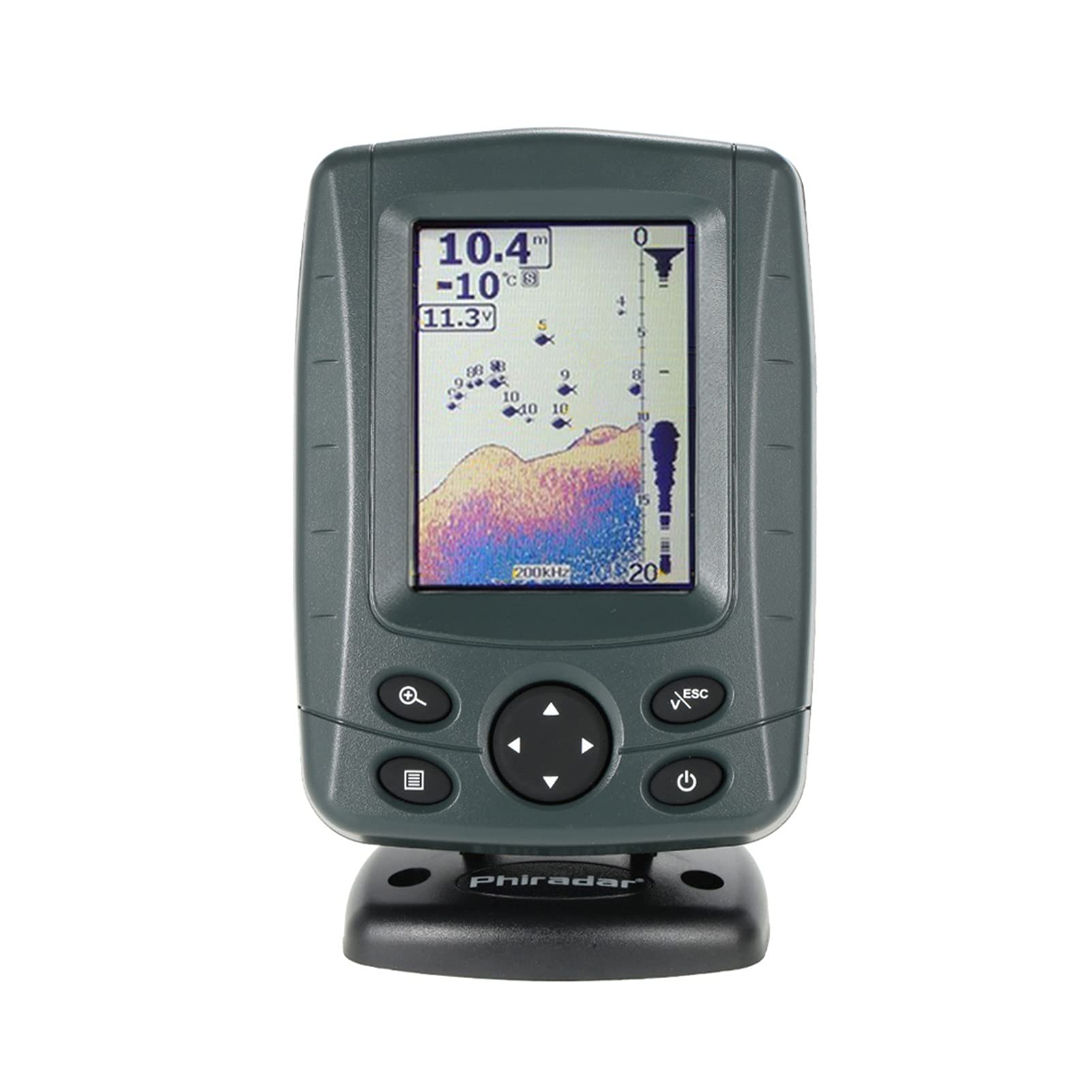 Camera Sous Marine, Capteur de pêche Sonar Capteur de pêche Restaurant Alarme Portable 3.5" LCD FISH FINDER DÉTECTEUR DE FISH PÊCHE LOCATOR PÊCHE PÊCHE PESCA Détecteur de Poisson Sous-marin étanche