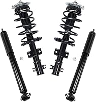 Vista 79 de Detroit Axle - Amortiguadores de puntales para Kia Optima 2011 2012 2013 [construido en Corea, con suspensión deportiva] Puntales delanteros