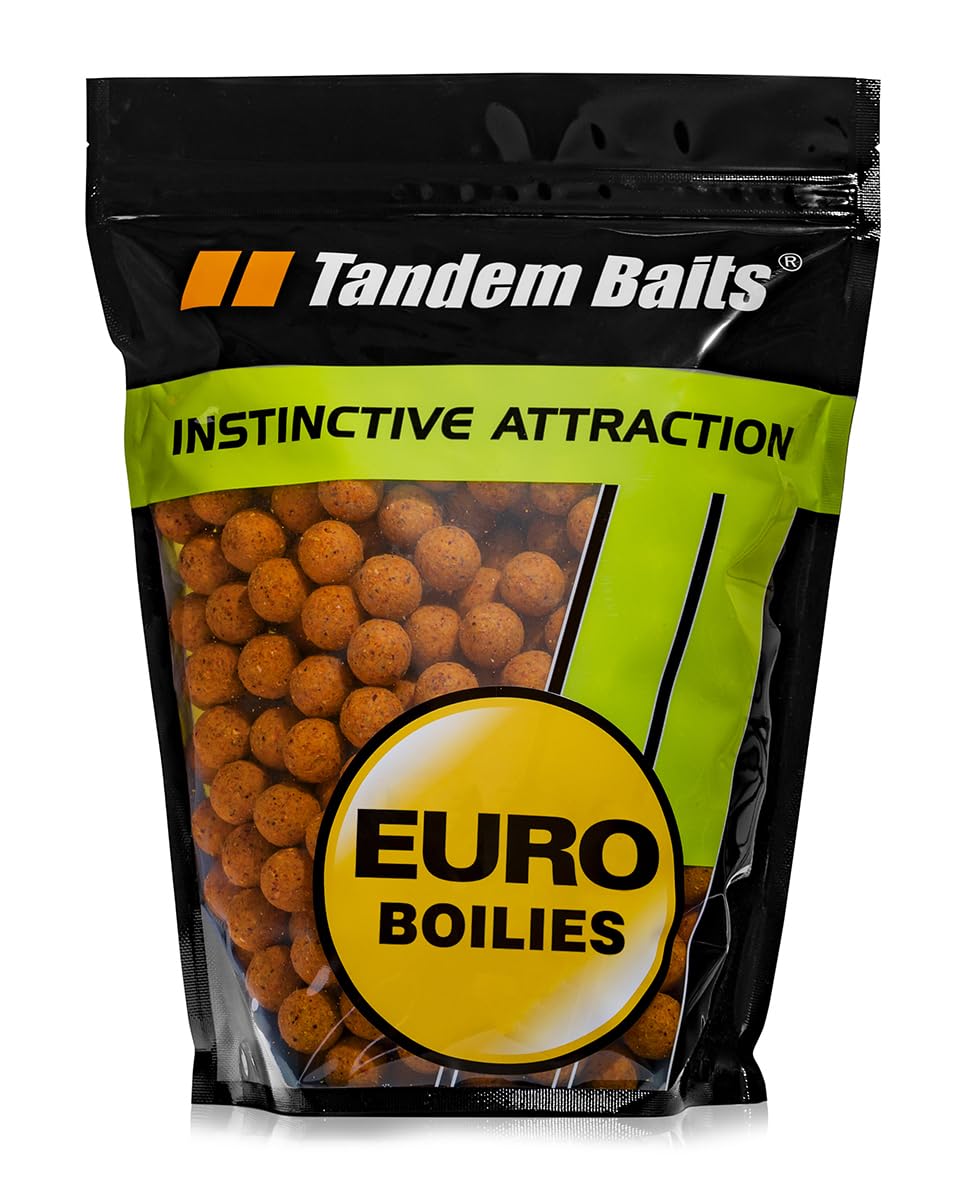 Tandem Baits Euro Boilies Tiger Nut Fishing Bait Boilie For Big Fish Angling Carp Accessories For Professionals & Hobby Anglers 16 mm 1 kg