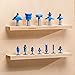 Router Bit Storage Inserts (10 Pack) - Holds 1/4” & 1/2” Shank Router Bits for Horizontal or Vertical Storage – Durable Molded Polyethylene Router Bit Storage Set – Neat, Clean Storage for Router Bits