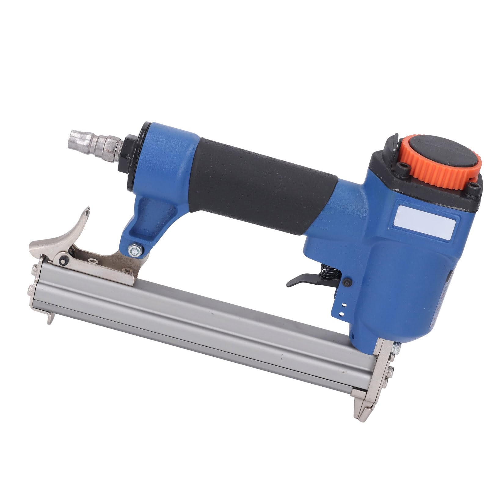 Bewinner Cloueur Pneumatique, Pistolet à Air comprimé de Calibre 20, capacité de 10 à 22 Mm, 100 Pièces, Conception Ergonomique avec Poignée Souple, Construction en Alliage d'aluminium, Connexion