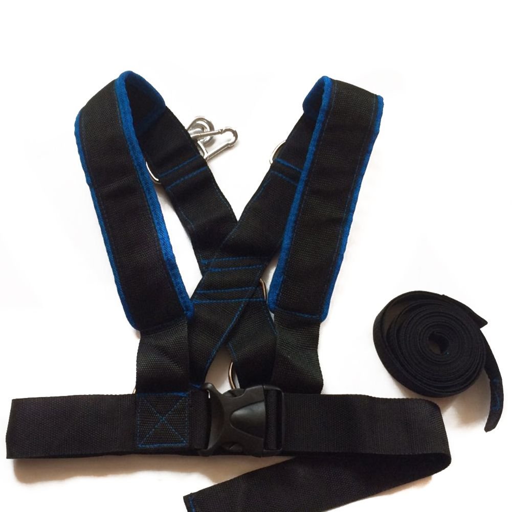 Harnais d'entraînement de Vitesse d'agilité de Course à Pied de Sport (Bleu)
