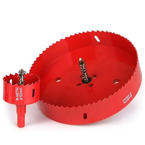 Miniatura 8 de LEPEVNEY Taladro de sierra de agujero bimetálica HSS de 2.09 pulgadas  2.087 in para madera, plástico, aluminio, herramienta de taladro eléctrico