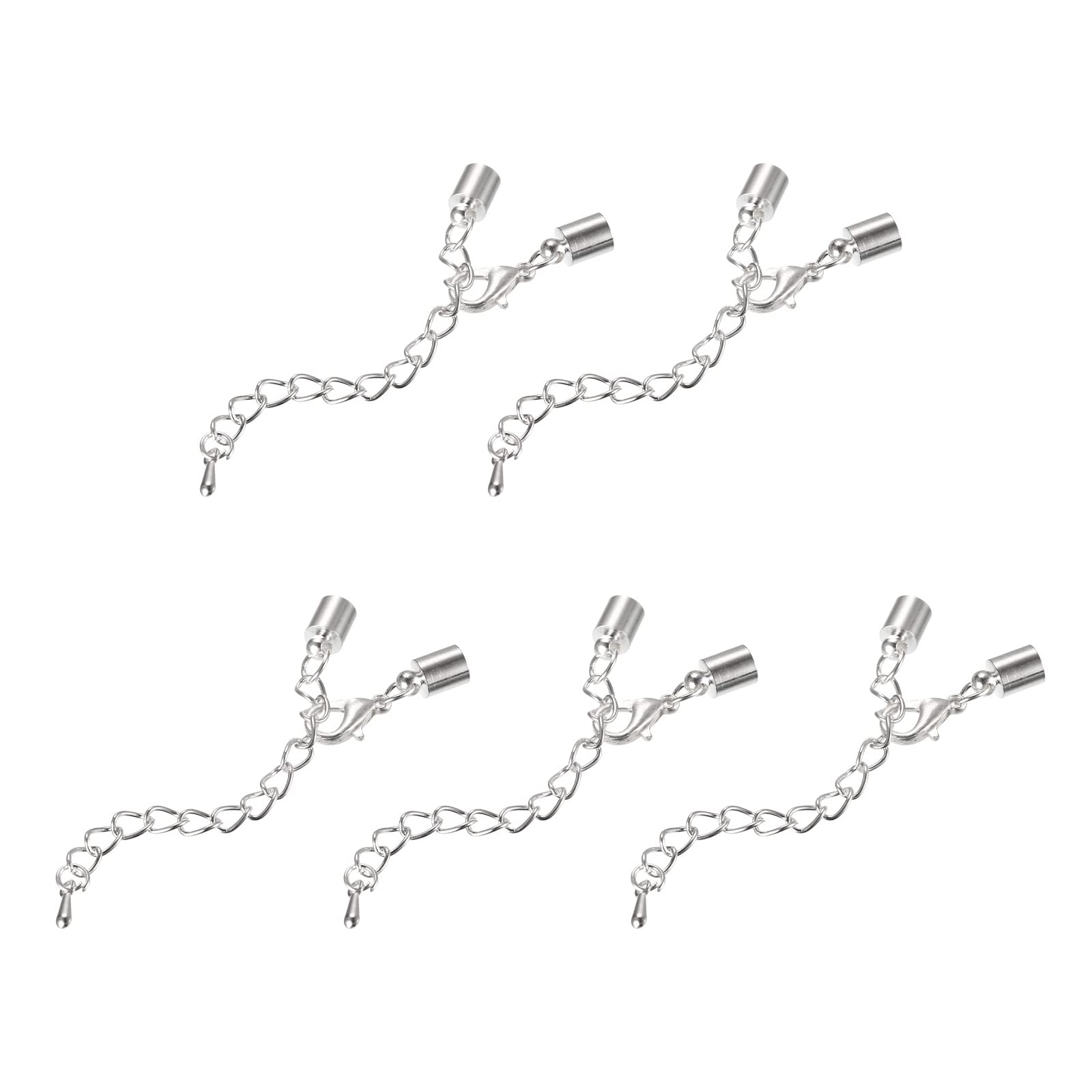 Terminales de 5 mm con cierre de langosta uxcell para asegurar tus pulseras hechas a mano