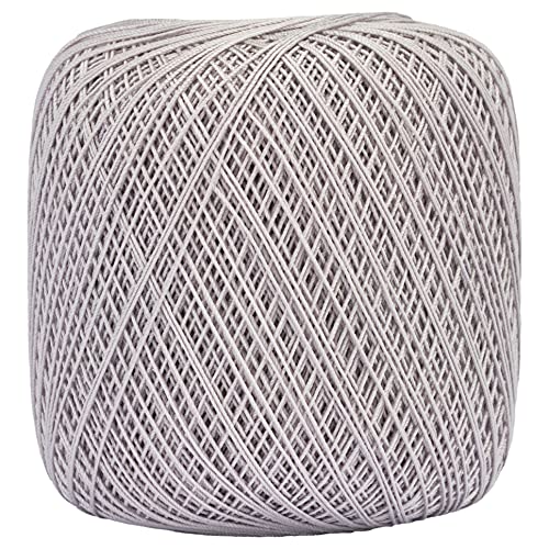 Image of Coats Crochet 154-435 Aunt Lydia's Crochet, Cotton Classic Size 10, Silver