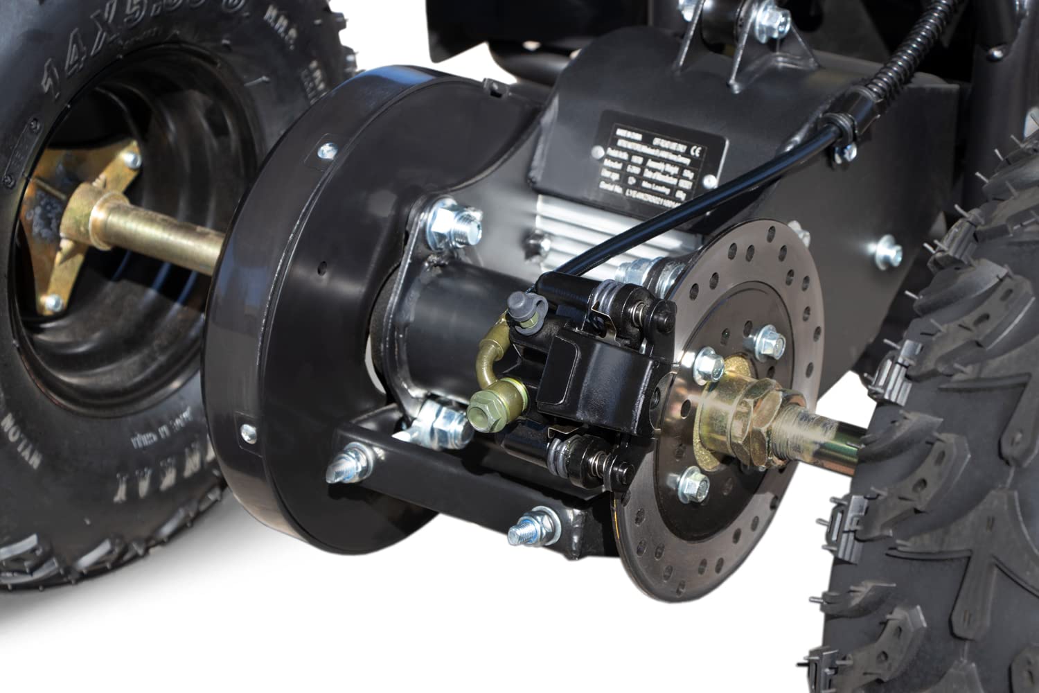 Nitro Motors 1500W Eco midi Kinder Quad Replay DLX 6', Farbe:Grün