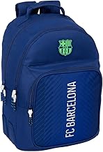 Safta F.C. BARCELONA NAVY BLUE - Mochila Escolar Infantil, Ideal para Niños de Diferentes Edades, Cómoda y Versátil, Calidad y Resistencia, 32x15x42 cm