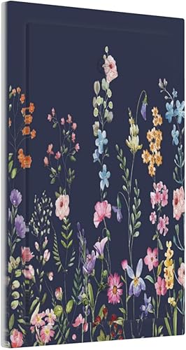 Miniatura 110 de Placa Cubierta de Interruptor de Luz de Palanca Individual con Diseño de Flor Botánica en Tablero de Madera Rústico Estilo Granja - Placa de Pared