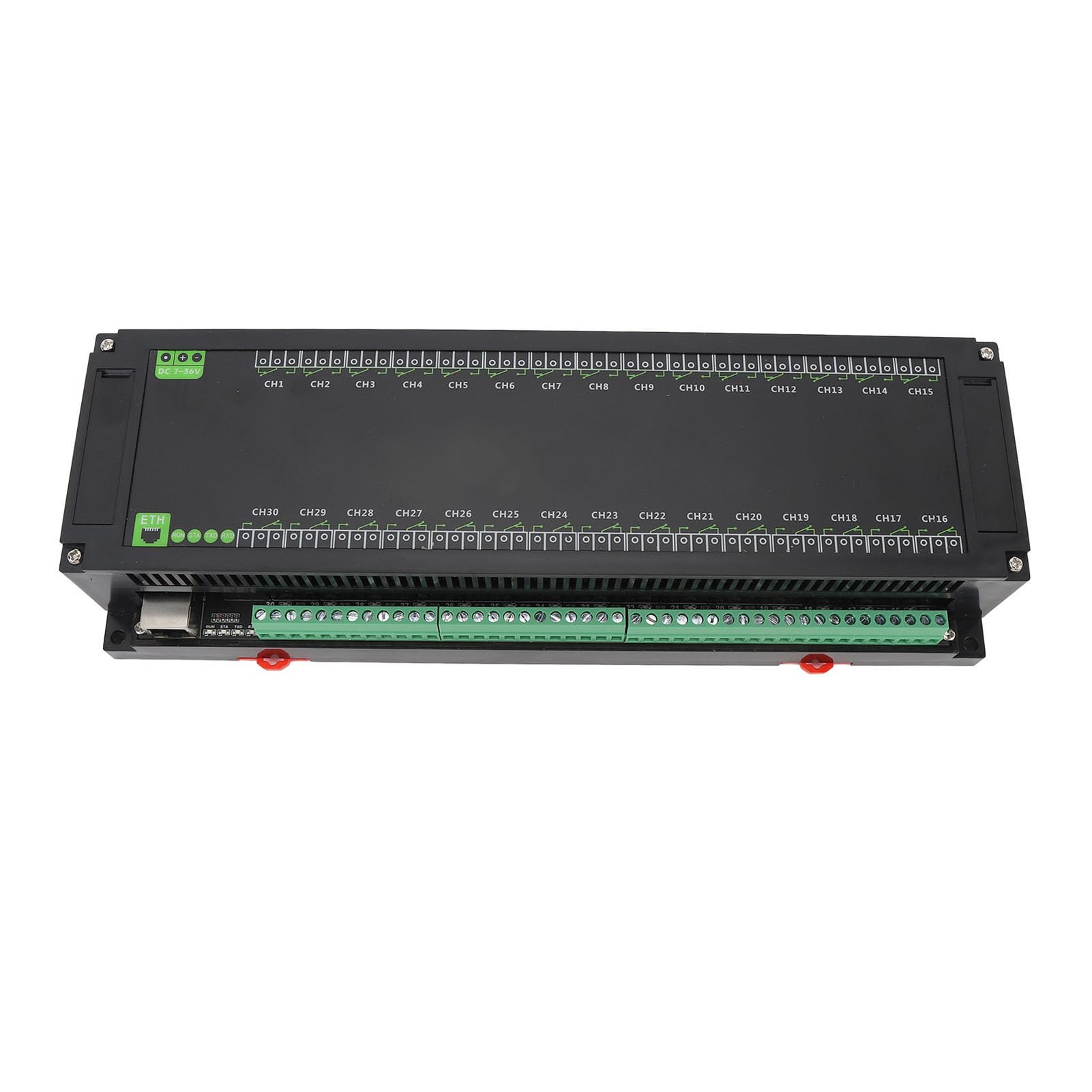 SENECESLI Modulo di relè Ethernet, Tavola di Controllo del relè Ethernet a Digiuno 4 Indicatori a LED Smart Home