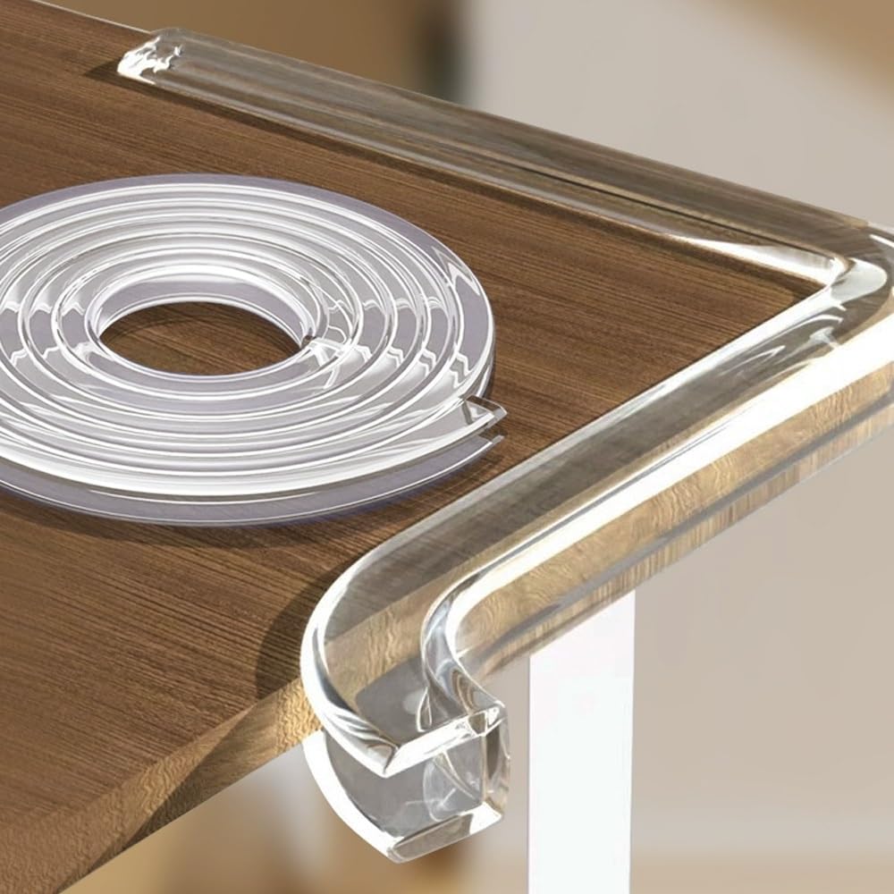 Protection d'angle en U autocollante meuble 18 20mm profilé de sécurité bord de table