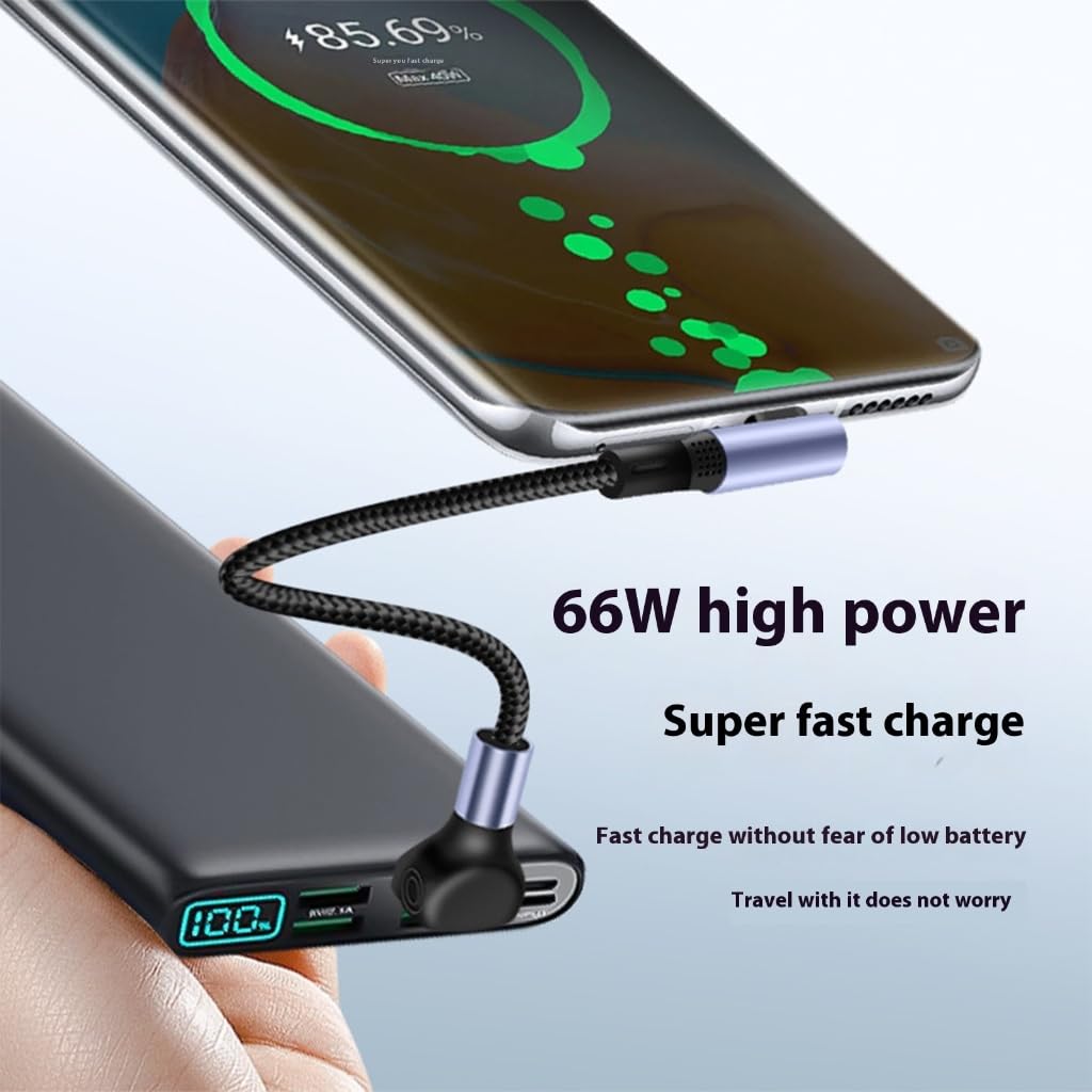 Krótki kabel USB C typu C szybkie ładowanie typ C do typu C transfer danych