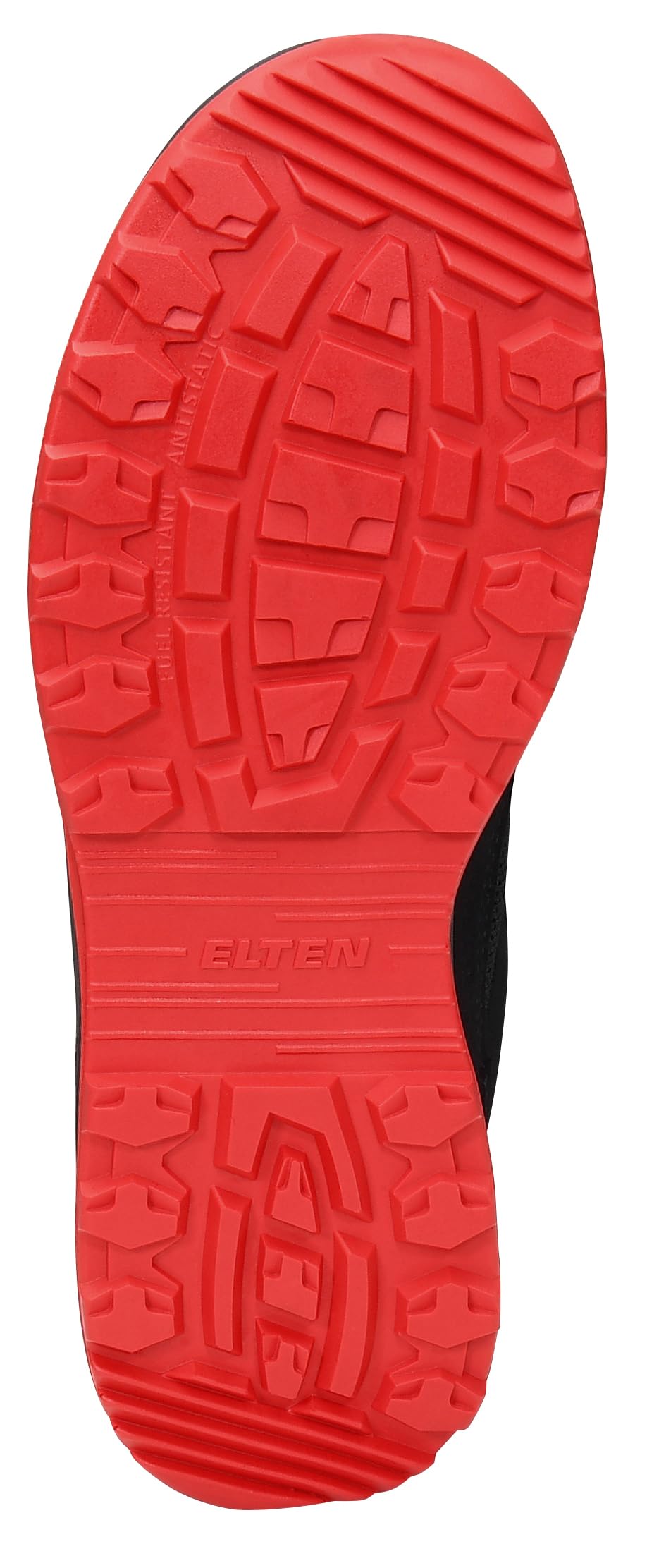 ELTEN ELTEN Sicherheitsschuhe LAKERS XXT Low ESD S1P, Damen, Herren, sportlich, leicht, schwarz/rot, Kunststoffkappe - trampki bezpieczeństwa Uniseks