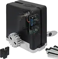 Motor Dz 1/4hp 4m Cremalheira 3 Controle Portão Deslizante - 220V