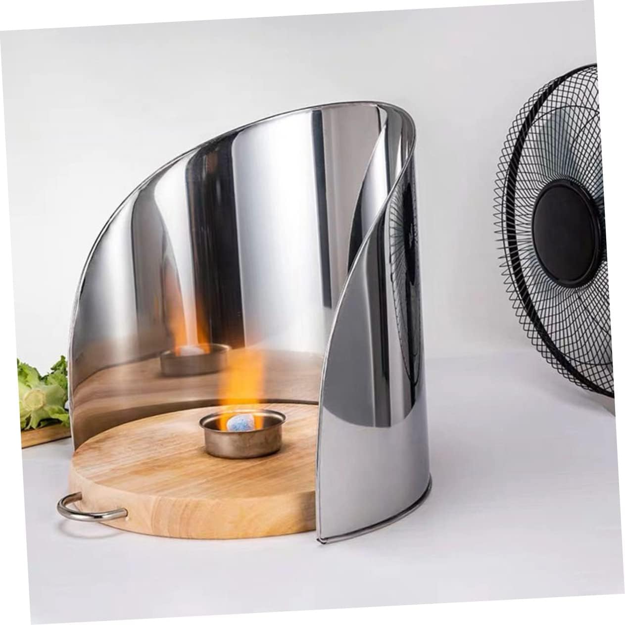 Splatter Proof Cutting Board Baffle Kitchen Essentials Chopping Board Guard Splatter Shield Easy to Clean