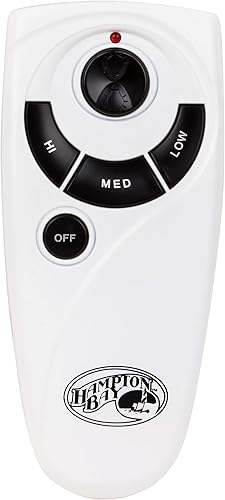 Mando a distancia de repuesto compatible con UC7083T Hampton Bay ventilador de techo inalámbrico control remoto blanco
