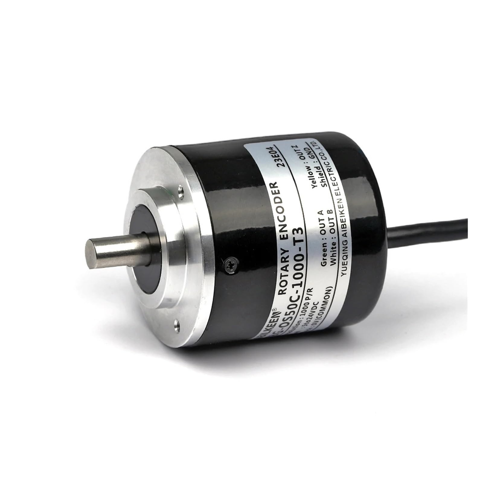 50MM Large Power Incremental Rotary Encoder TRD-J Series Magnetoelectricity Type Encoder Push-Pull Outputs 100~5000PPR(1024 PPR,Push-Pull Output)