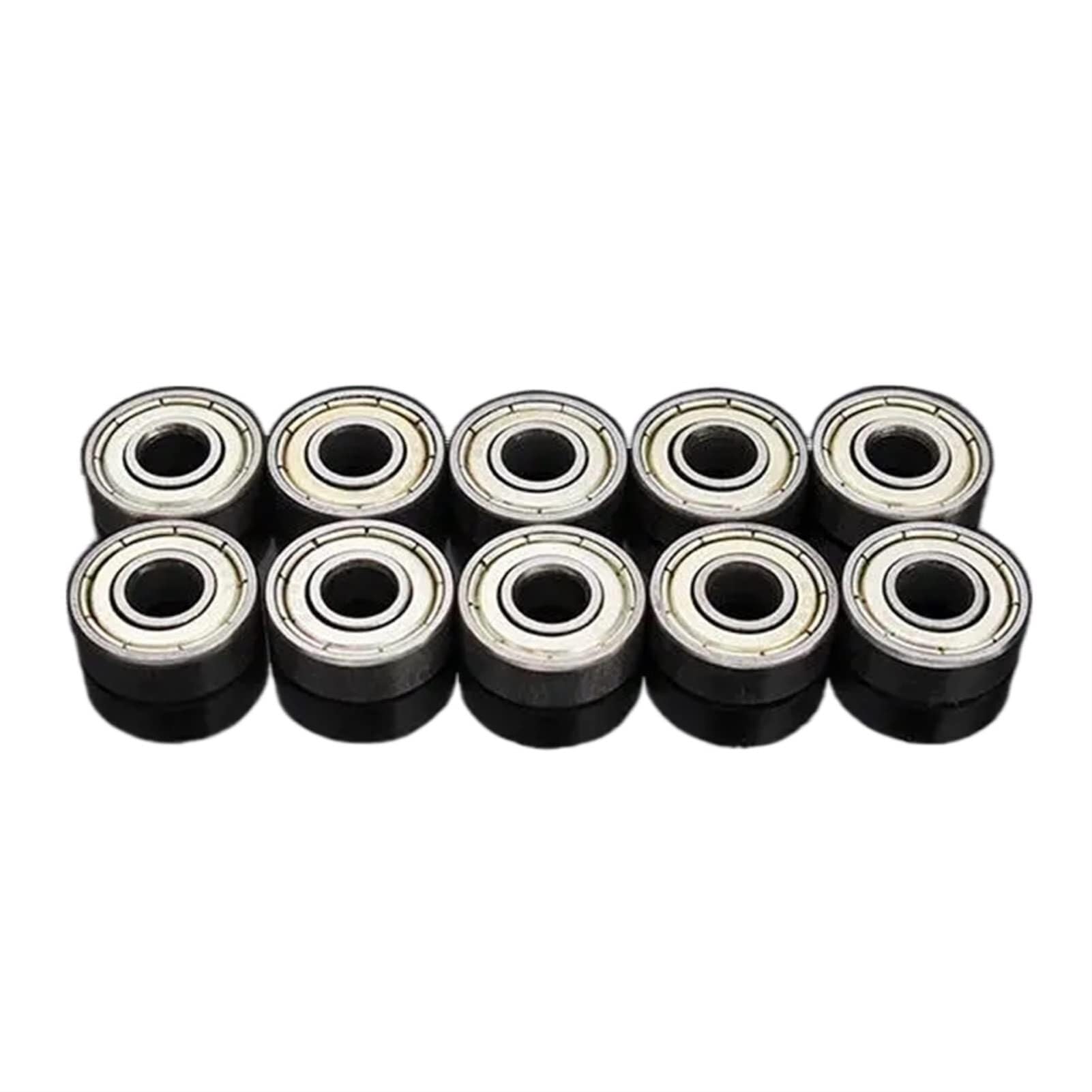 Gqnblvhzupdm One Color Industrial Shaft Bearings, High Speed Ball Bearings 10Pcs 6X17x6mm 606Zz Steel Sealed Shielded Deep Groove Bearing