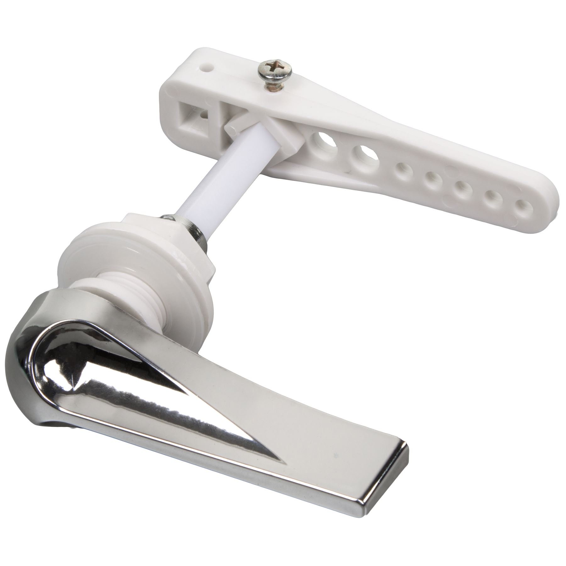 Chrome Cistern Toilet Lever Flushers