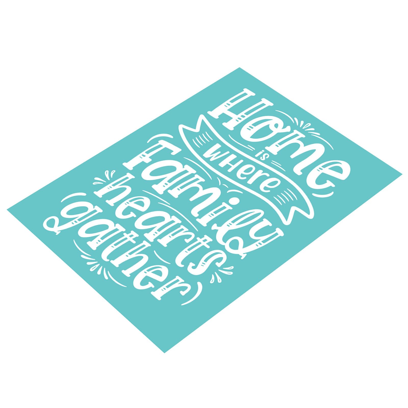 Hsyzygian Professional Silkscreen Printing Stencil Polyester Screen Printing Template for Fabric Wood Clay and Home Decoration Adhesive Back Screen Pattern