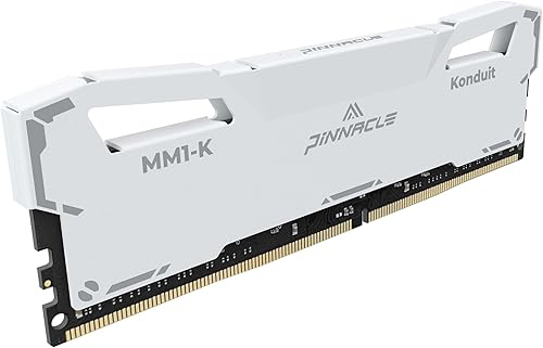 Miniatura 2 de Timetec Pinnacle Konduit Kit de memoria RAM de 16 GB (2 x 8 GB) DDR4 3200 MHz PC4-25600 CL16-18-38 XMP2.0 Overclocking 1.35 V compatible con AMD e
