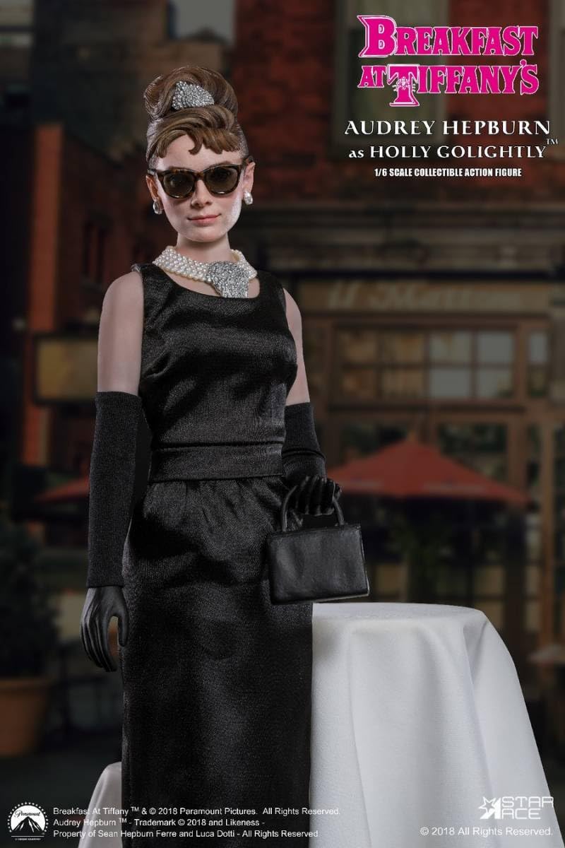 新品　1/6　オードリー・ヘプバーン　アクションフィギュア　ティファニーで朝食を 最終在庫 送料無料 1/6 STAR ACE TOYS SA0051 ティファニーで
