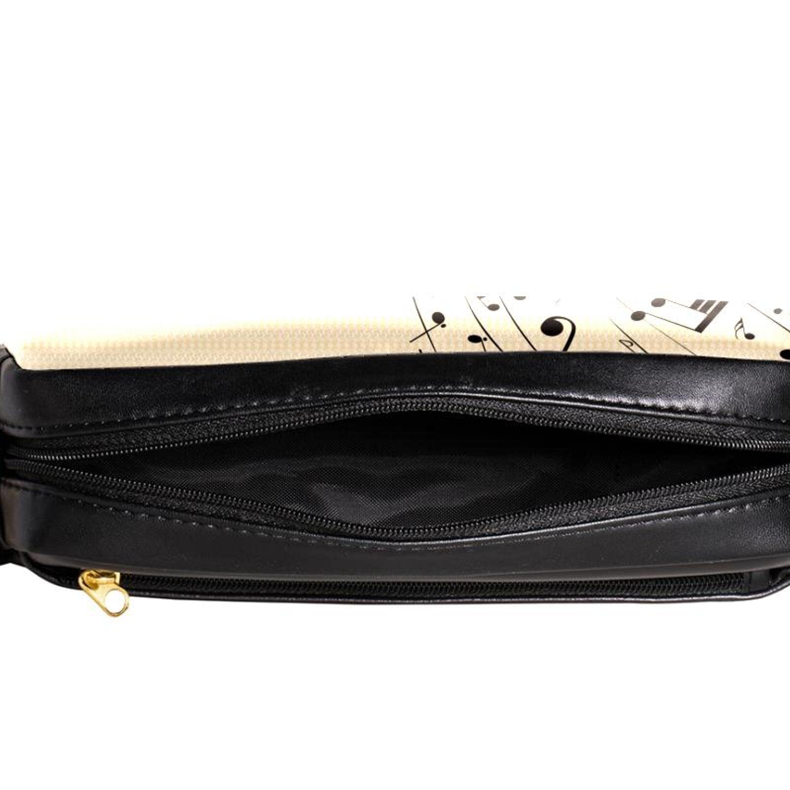 Astuccio Per Matite Di Grande Capacità Con Stampa Per Pianoforte Con Note Musicali Borsa Per Matite In Tessuto Oxford Custodia Per Matite Grande Con Doppia Cerniera5798