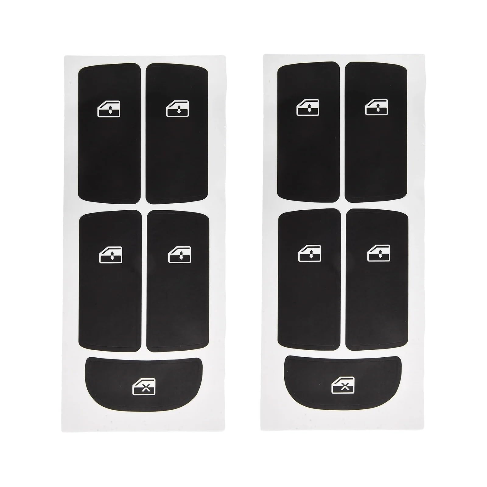 Car Button Sticker Compatible with Saab 2003-2012 Car Window Button Sticker Control Panel Decals Repair Set Cars Interior Stickers Auto Accessories