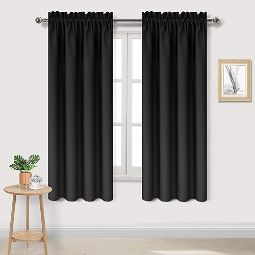 DWCN - Cortinas blackout para habitación y sala, aislamiento térmico, juego de 2 cortinas