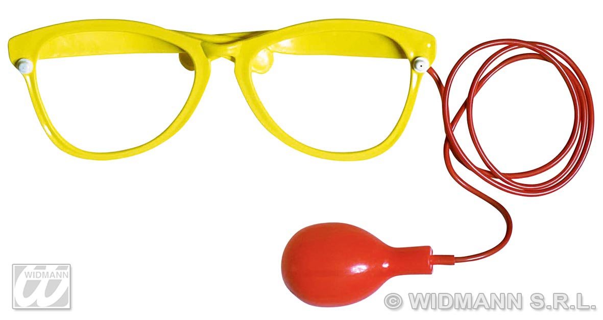 Lunettes Plastique Géantes Avec Verres, P'tit Clown 10869, Coloris Aléatoire Multicolore, à Partir De 18 Ans