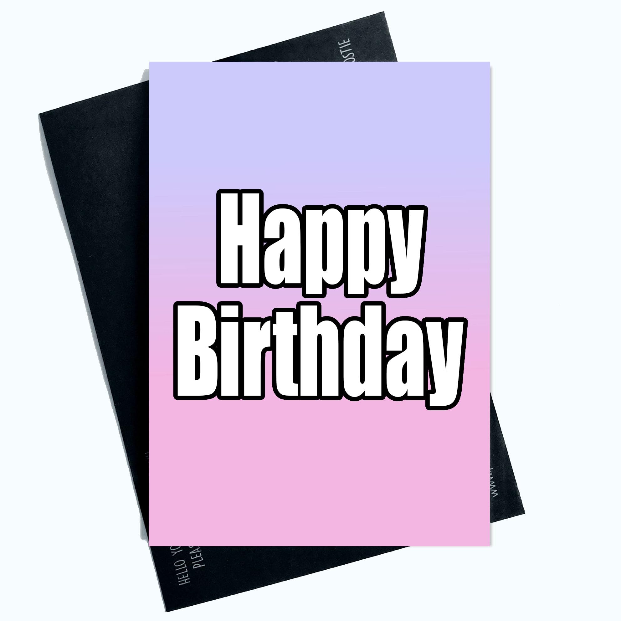 Birthday Cards For Her Card for Birthday's Girls Birthday Girlfriend Mum Pink And Purple Cards SP71