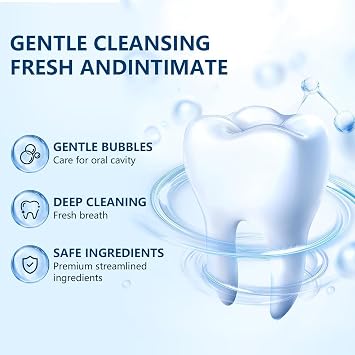 WEERSHUN Hydroxyapatite Toothpaste 7.5, Fluoride-Free, Mild Mint, Deep Cleaning Care for Sensitive Teeth, 4.23oz (1pcs)