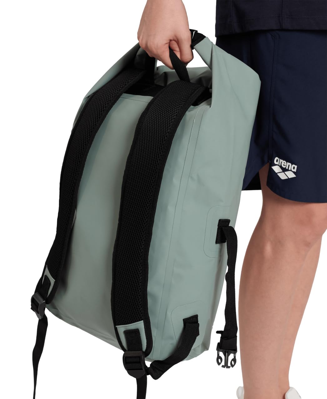 Arena Unisex-Erwachsene Big Logo Dry Backpack 20 Trockentasche, Jade/Monogramm, 20L