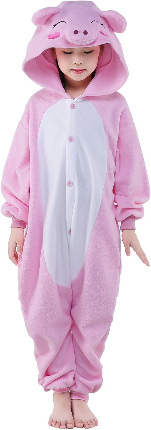 CANASOUR Unisex Anime Halloween Kids Onesie For 4T Girls Boys One Piece Christmas Pajamas Costume Party Cosplay Pyjamas