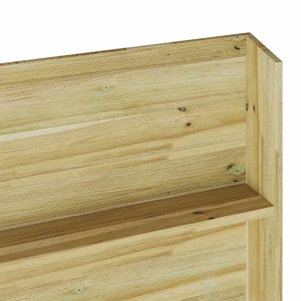 vidaXL Estanterías para Plantas con Estante Marrón 90 x 15 x 180 cm, Jardín y terraza, soluciones de Almacenamiento rústico, jardineras en Niveles, estanterías duraderas, Soporte para Plantas