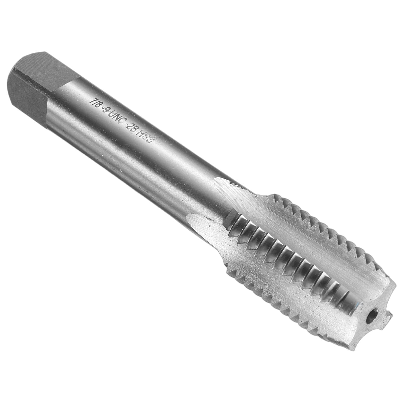 QUARKZMAN Maschietto A Mano A Punta Cieca 7/8-9 UNC Filettatura 2B Stile Punta Cieca Maschietti Acciaio Rapido HSS6542 Scanalature Dritte Utensile Per Filettatura