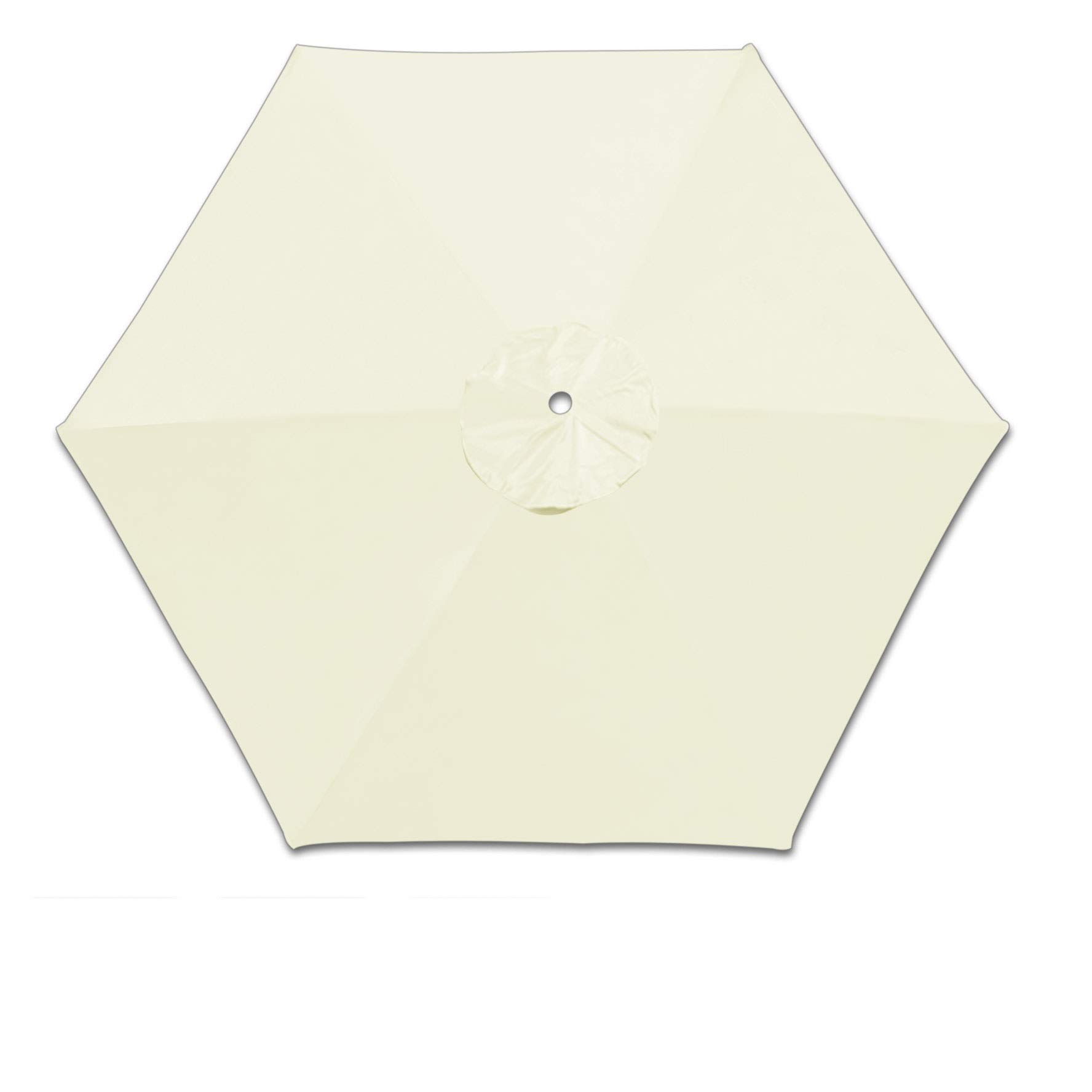 Strong Camel Replacement Patio Umbrella Canopy Cover for 8.2ft 6 Ribs Umbrella(CANOPY ONLY)-ECR