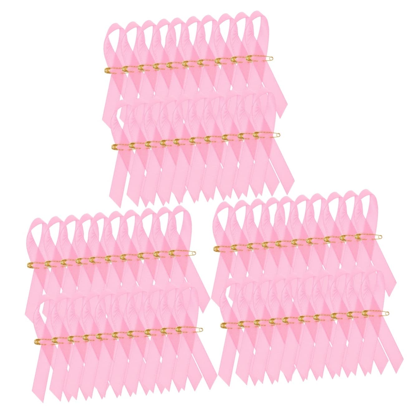 Ciieeo Bénévole Pins 600 Pièces Épingle à Ruban Rouge Rubans De Cancers du Revers De Collecte De Fonds Conscience Satin Épingle De Ruban Espoir Ruban Revers Portable Badge Polyester