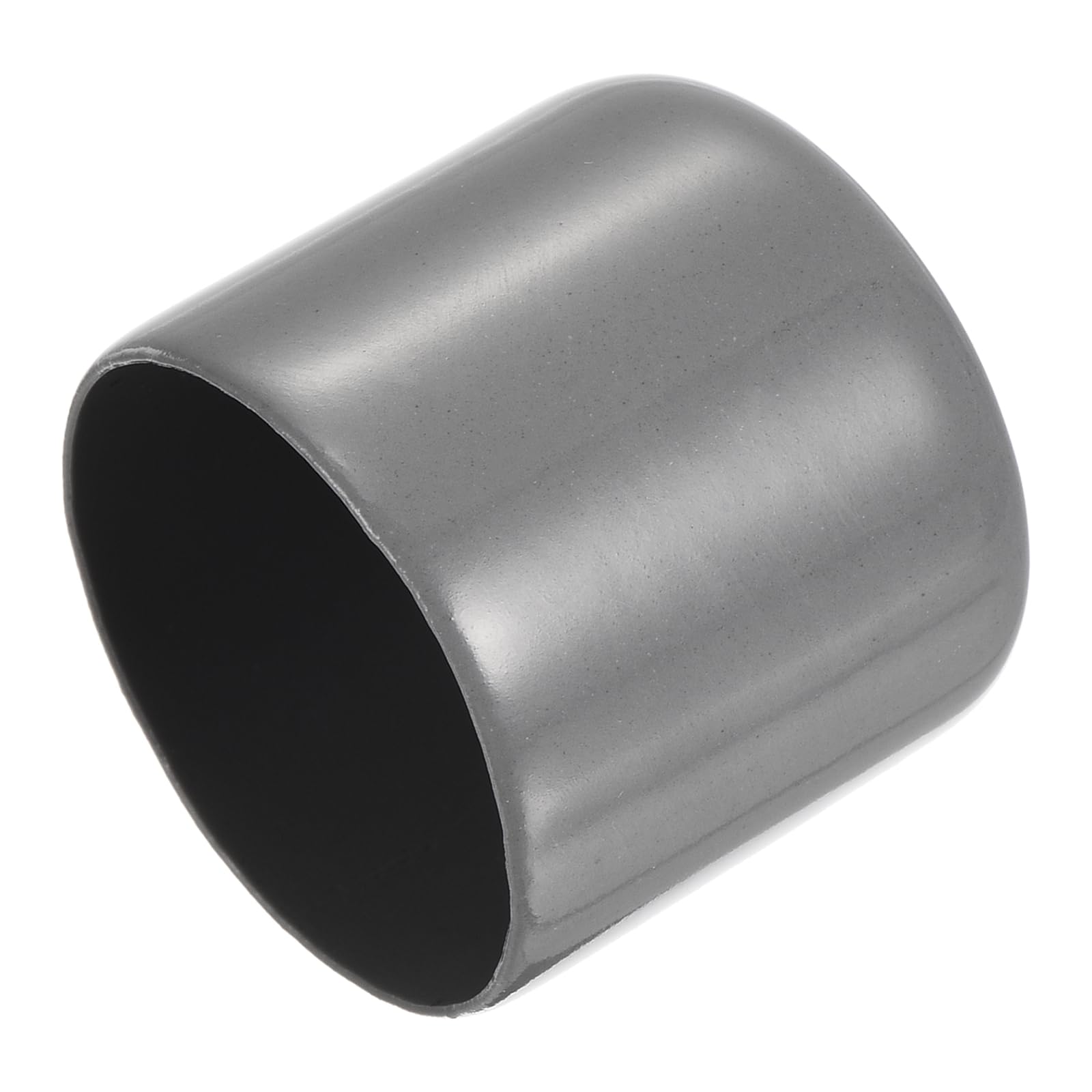uxcell 20pcs Rubber End Caps 33mm ID Vinyl Cap Cover Screw Protectors Dark Grey