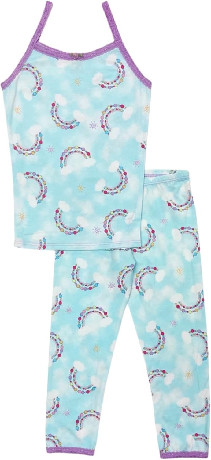Esme Girl's Sleepwear Camisole Leggings Pajama Set Size 3 4 5 6 7 8 10 12 14 16