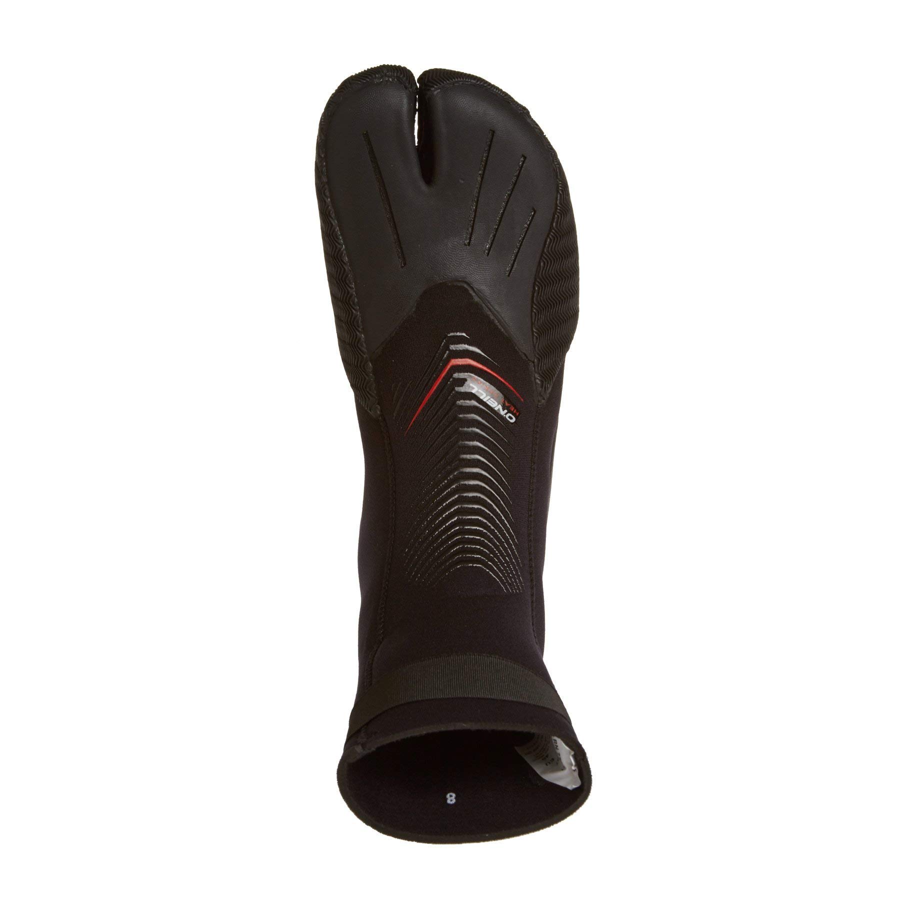 Oneill Heat 3mm Split Toe Boot Boots Boot Black - Unisex - Botín Anti-Enjuague. 3 mm. Enjuague Solo con Agua fría