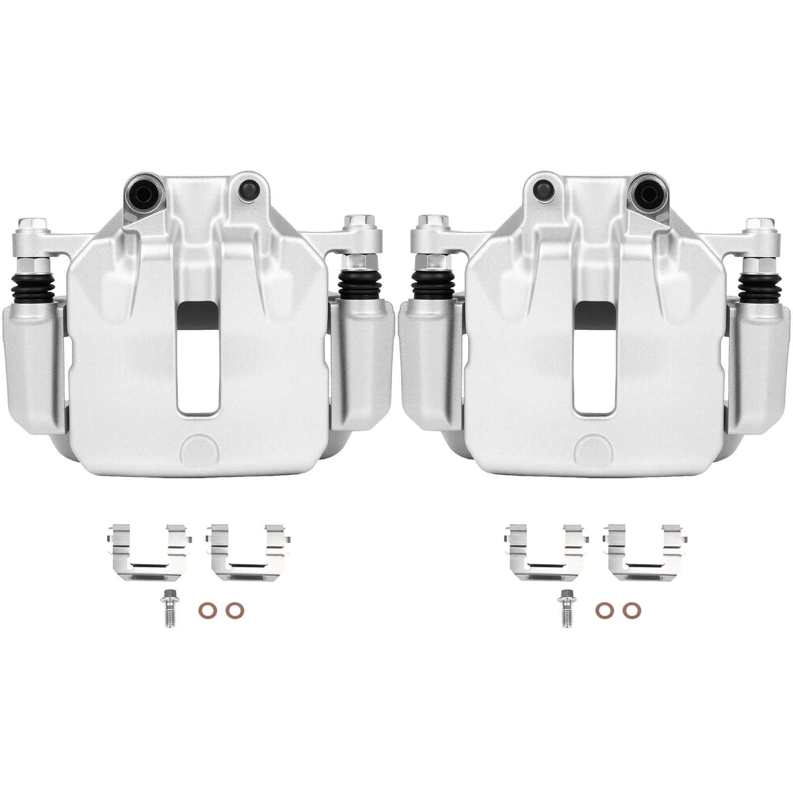 SCITOO Front Left &amp; Right Brake Calipers w/Bracket 18B5270 18B5271 Fit For Buick For Allure/For LaCrosse/For Regal,For Cadillac For ELR,For Chevy For Equinox/For Impala/For Malibu,For GMC For Terrain