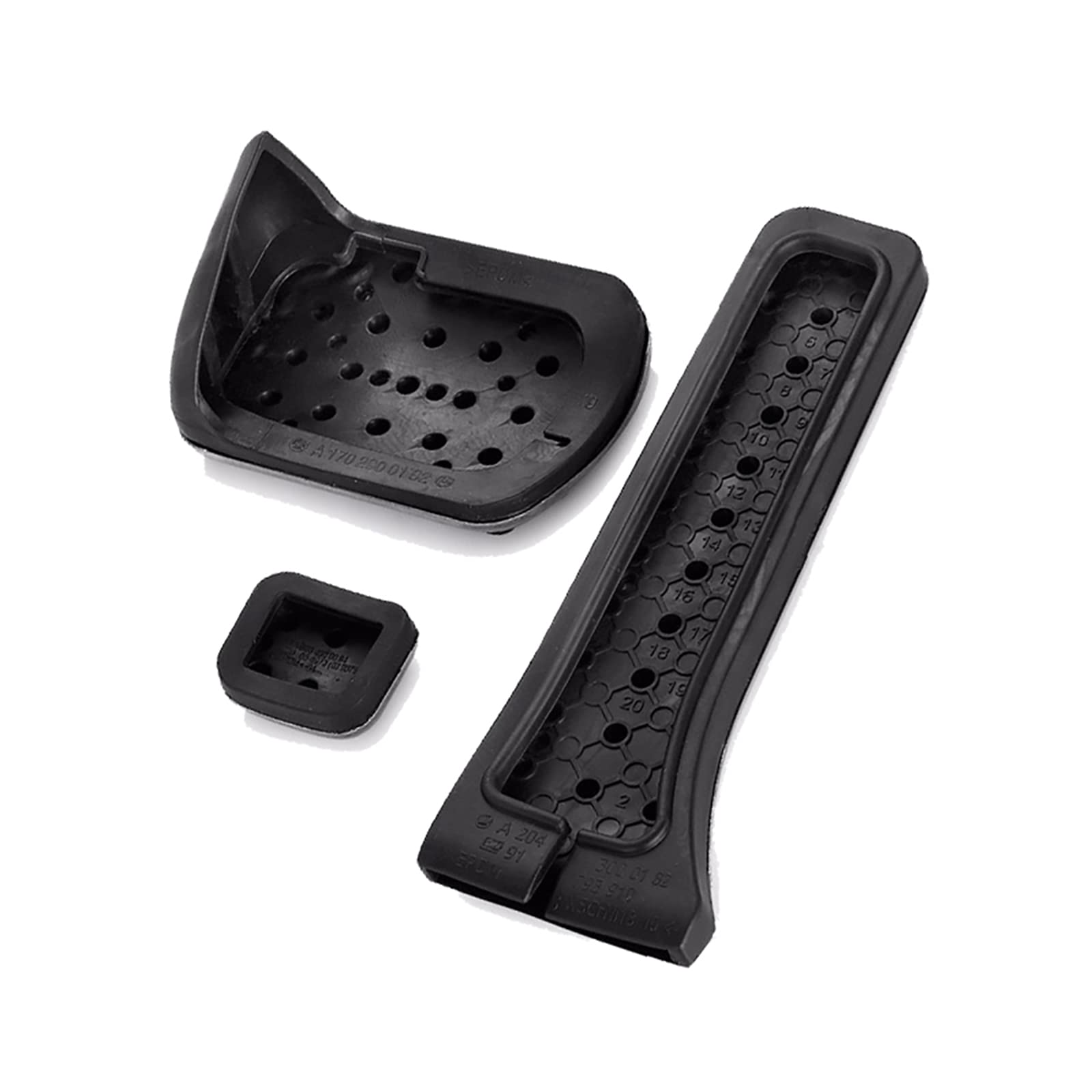 Pédales pour GLK SLK CLS SL Class W204 W212 W222 X204 R172 W218 R231 Cache pédale de frein